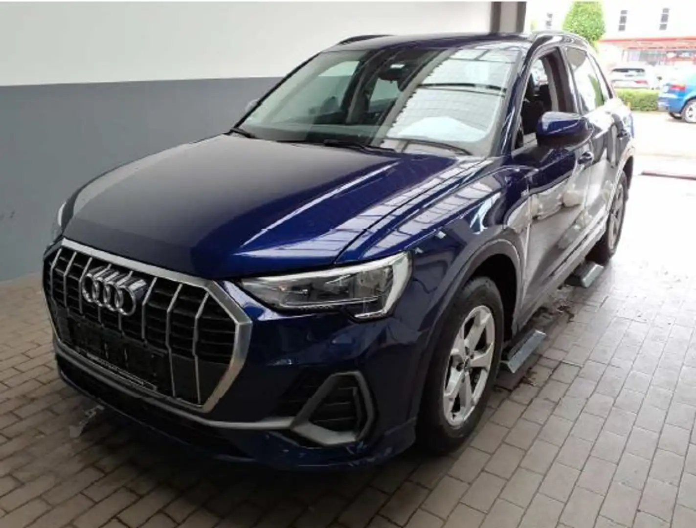 Audi Q3 35 TDI quattro S line S tronic Navi Bleu - 1