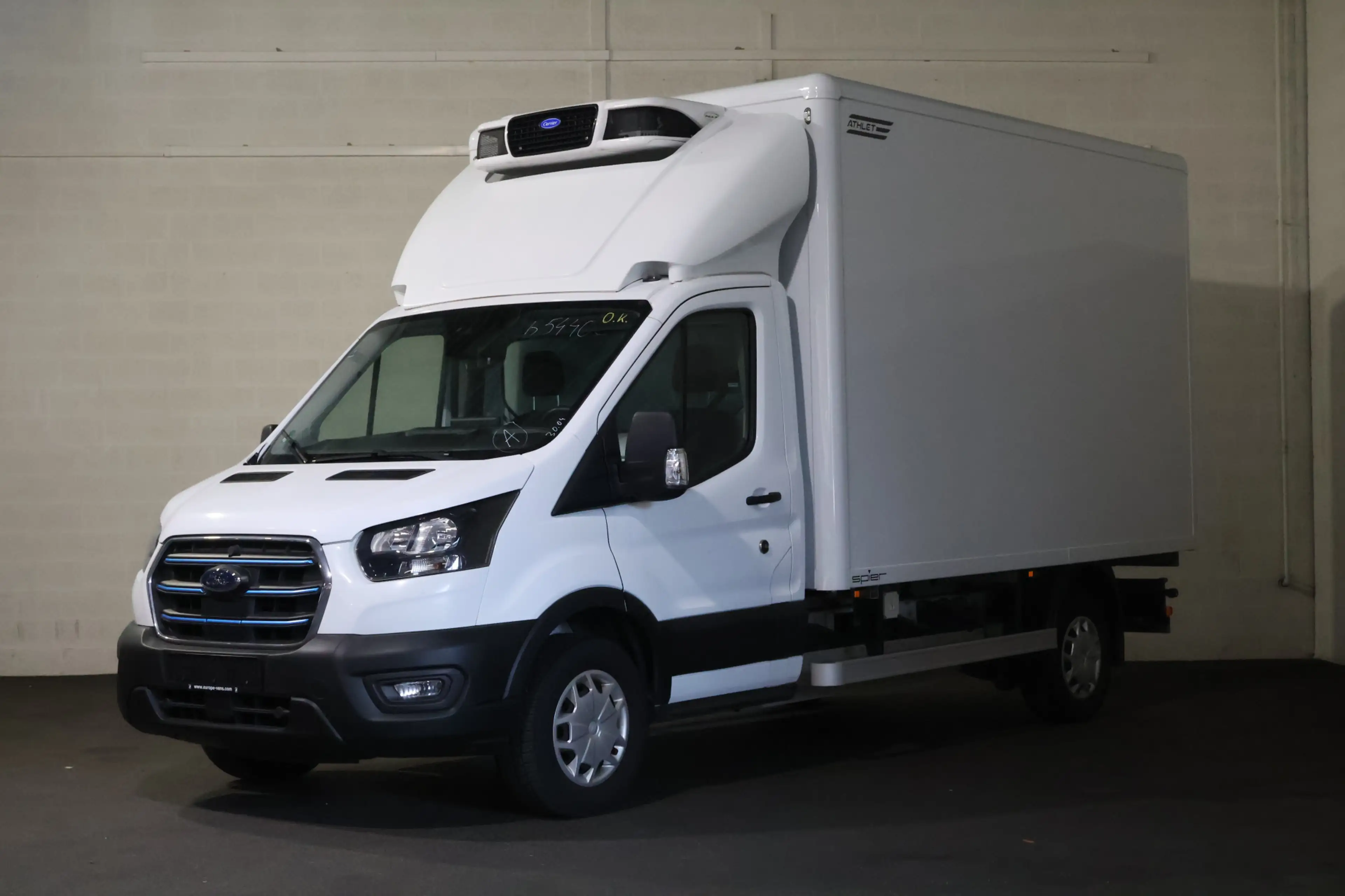Ford E-Transit Bakwagen met Koeling 100% Elektrisch Pulsor 350 (W