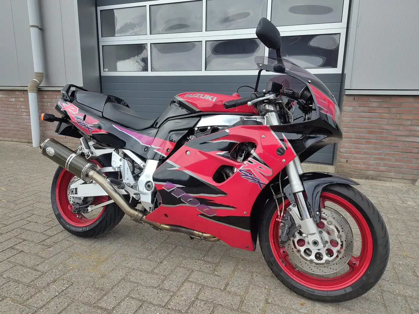 Suzuki GSX-R 1100 Piros - 1