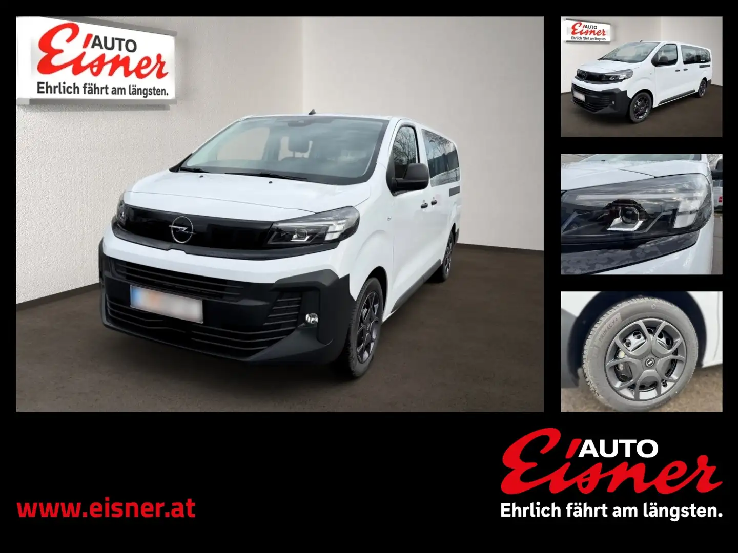 Opel Vivaro KOMBI XL 9 Sitzer Bílá - 1