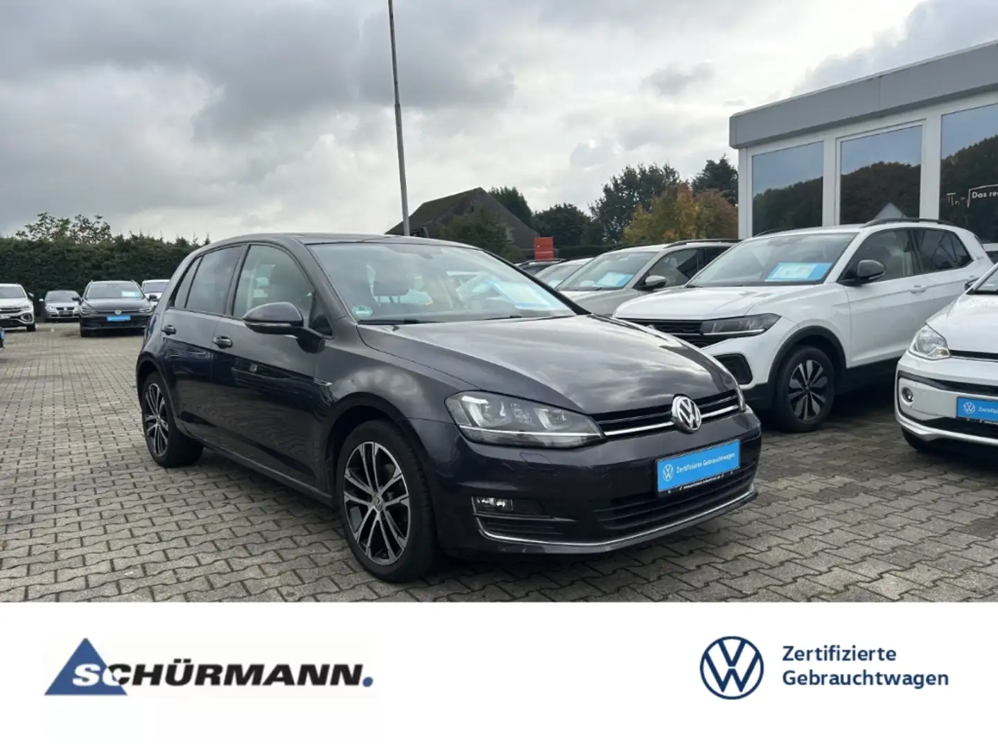 Volkswagen Golf VII Lounge TSI BLUETOOTH PANO SHZ ALS PDC Grigio - 1