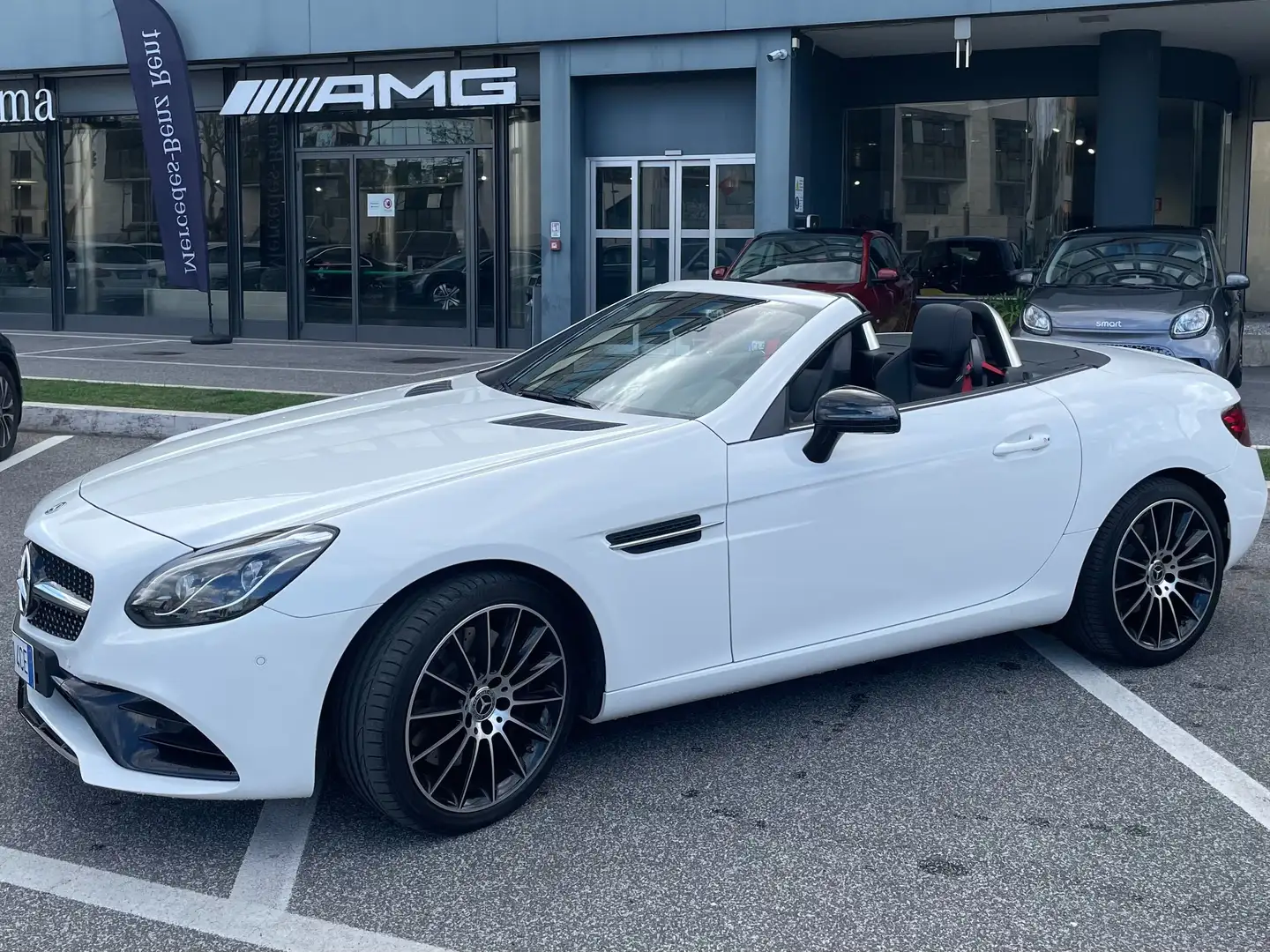Mercedes-Benz SLC 180 SLC 180 AMG Line Blanc - 1