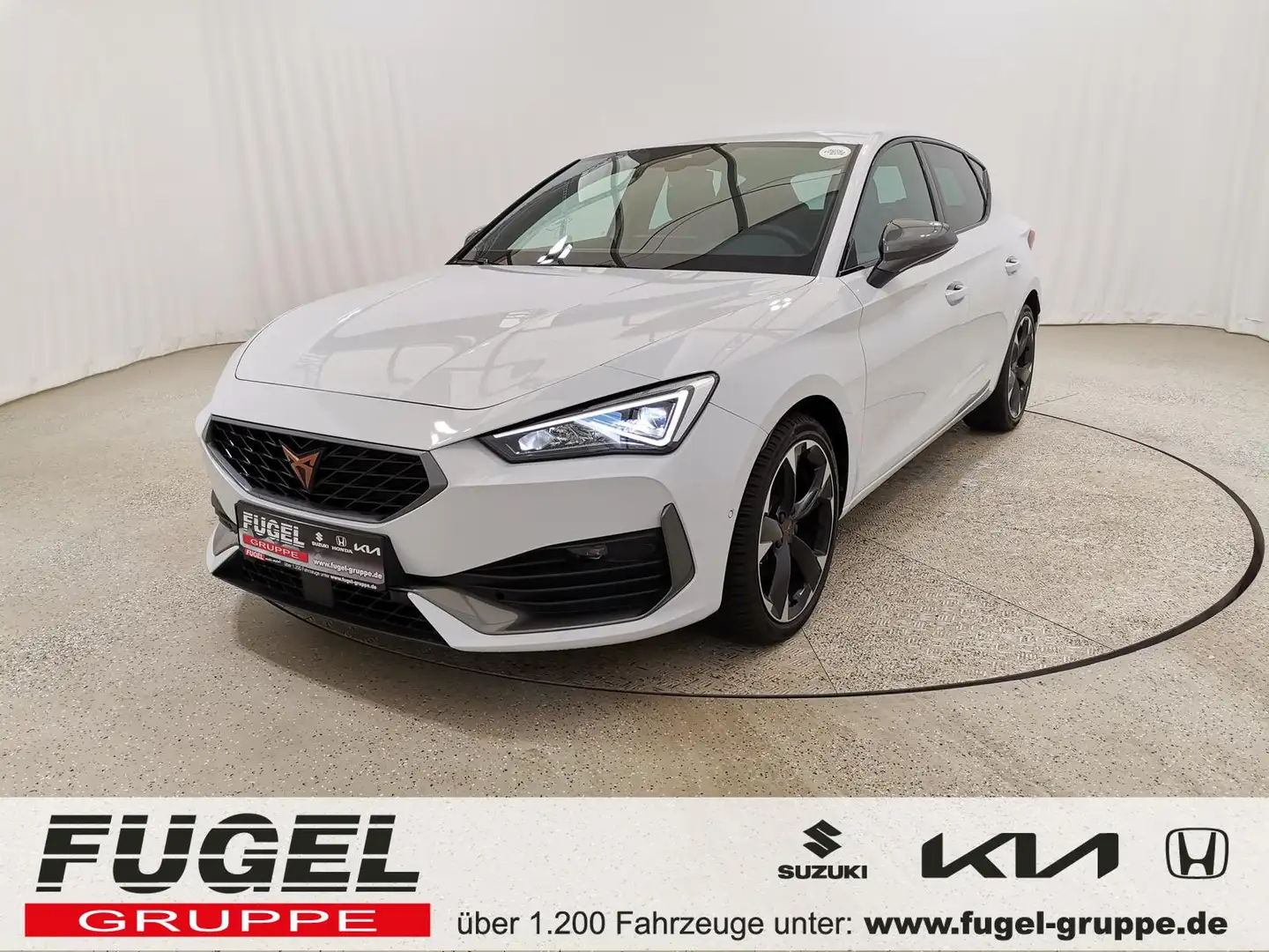 CUPRA Leon 2.0 TDI DSG SHZ|Navi|ACC|RFK|virt.Cock.|Winter Weiß - 1