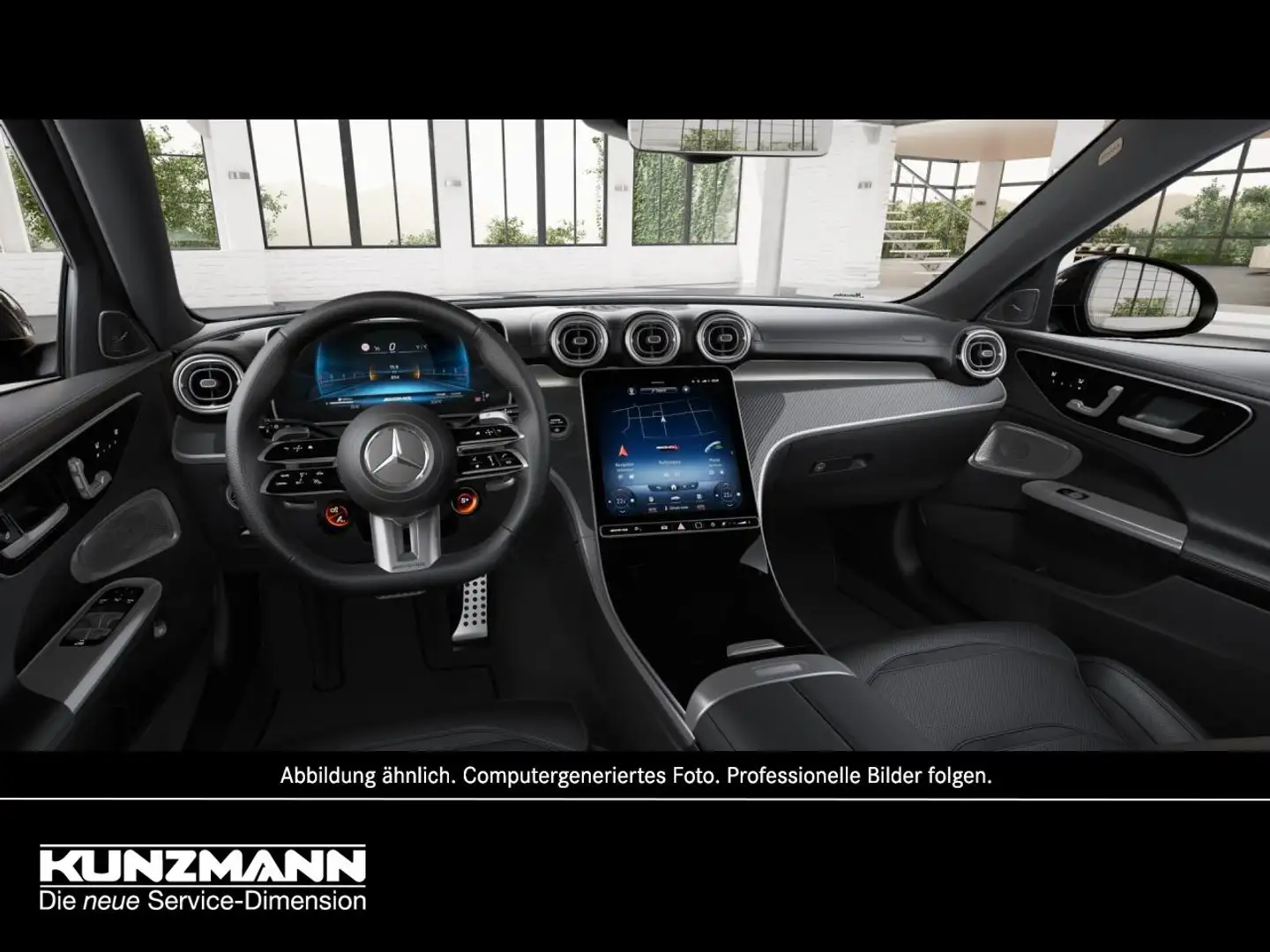 Mercedes-Benz C 43 AMG 4M T Night Panorama Sitzklima Distronic Blau - 2