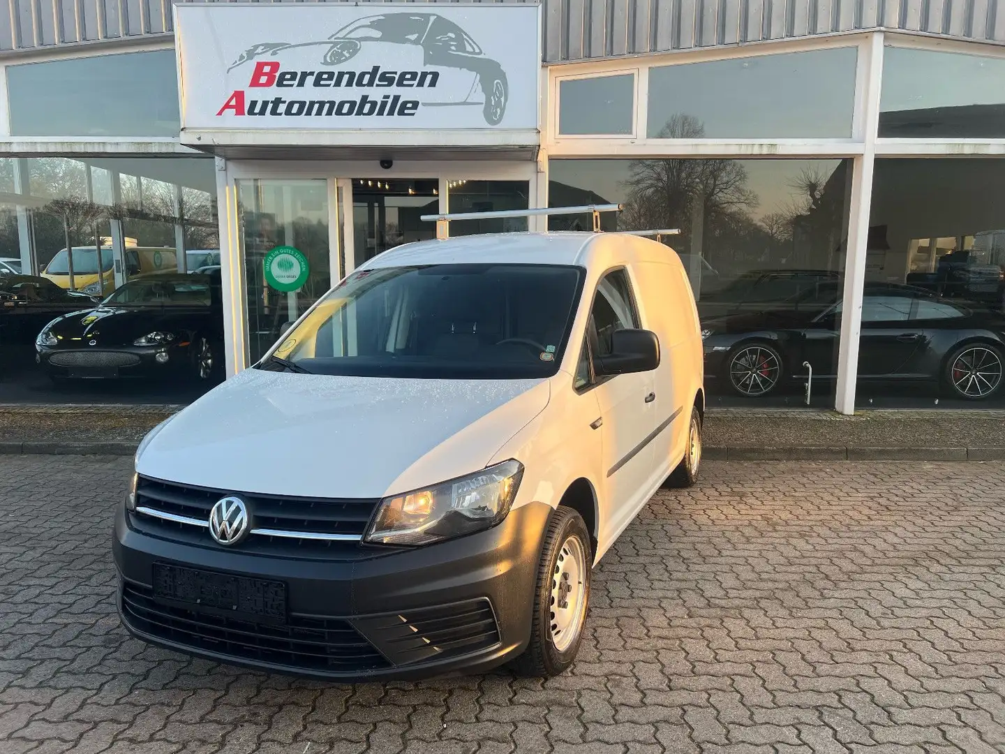 Volkswagen CADDY MAXI KASTEN/AHK/SITZHZG./REGALE/TÜV Blanc - 1