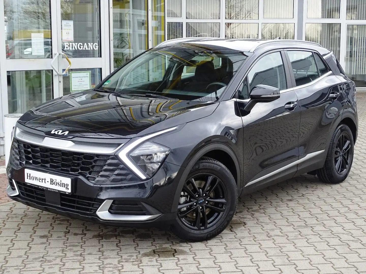 Kia Sportage 1.6T-GDI 48V DCT. NAVI-KAMERA-LED-SHZG.- Negro - 1