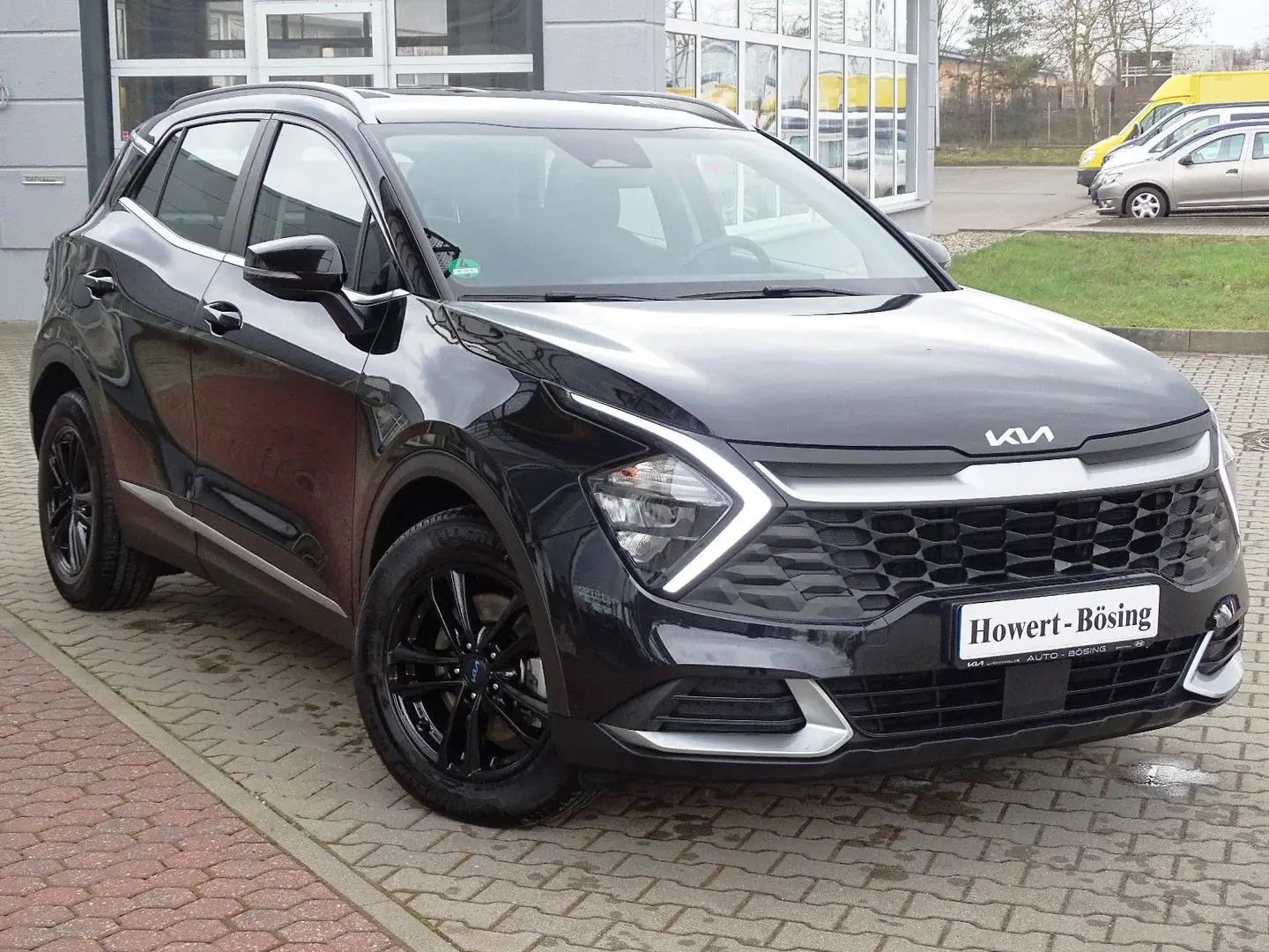 Kia Sportage 1.6T-GDI 48V DCT. NAVI-KAMERA-LED-SHZG.- Negro - 2