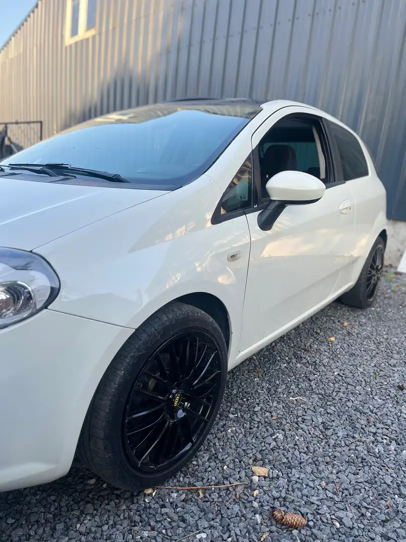 Fiat Punto Evo Punto EVO 1.3 MultiJet Racing Stop Blanc - 2