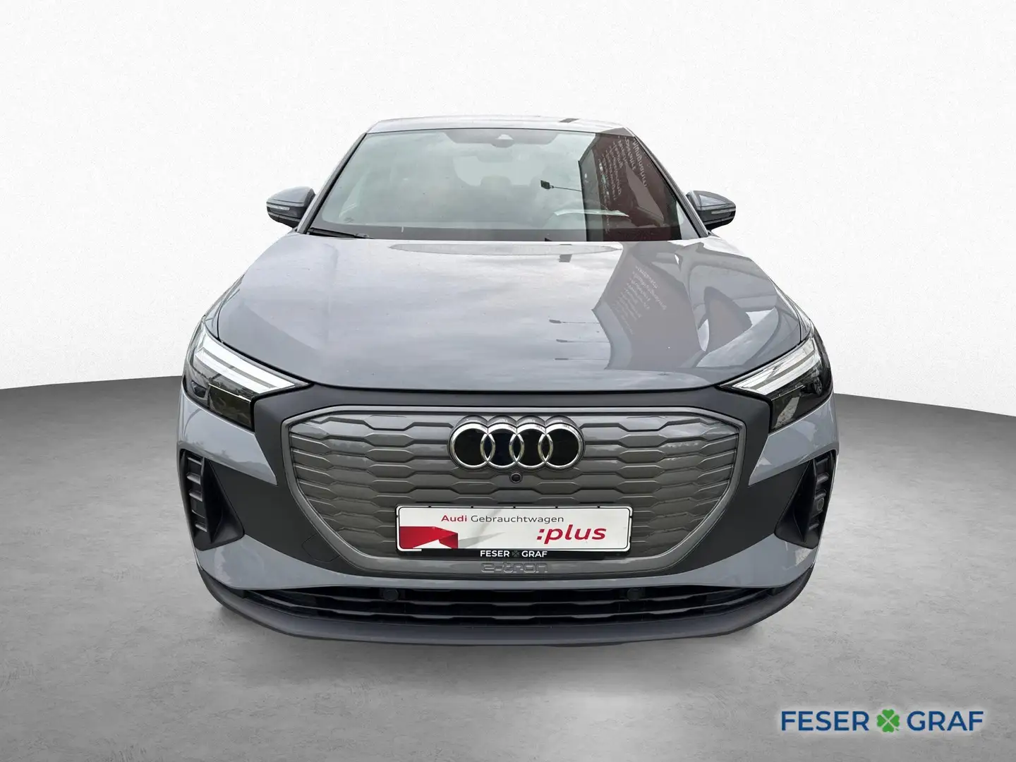 Audi Q4 e-tron Sportback 35 S line-Navi-Sportsitz-SHZ Gris - 2