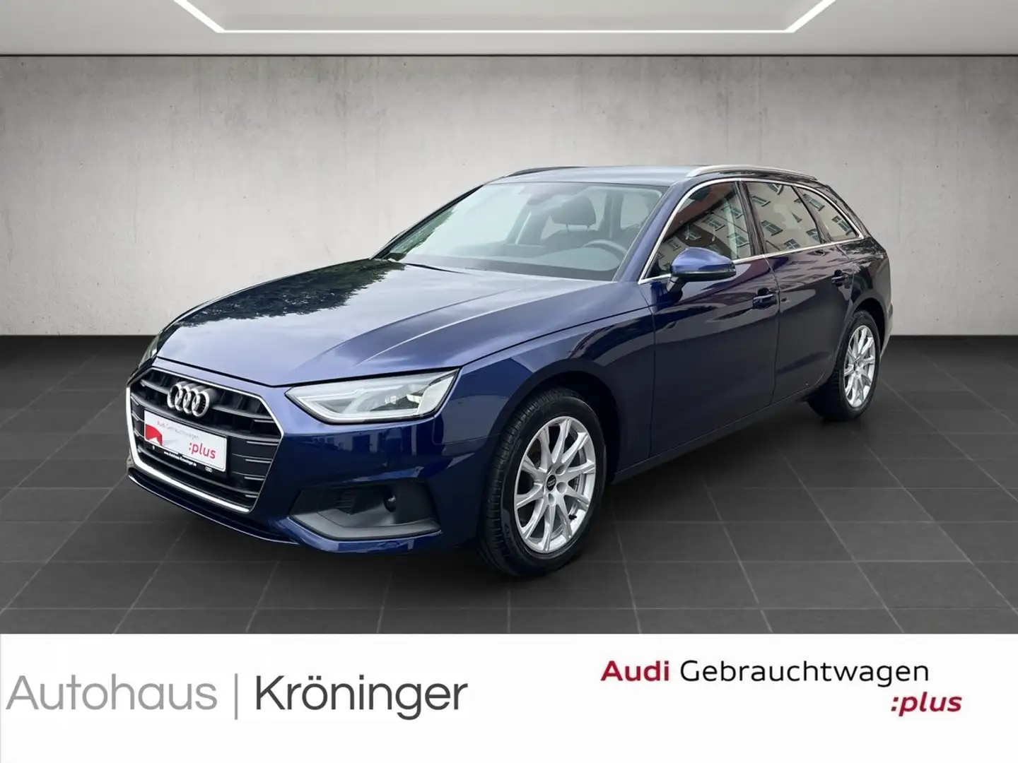 Audi A4 Avant 35 TDI Navi Klima EPH SHZ Blau - 1