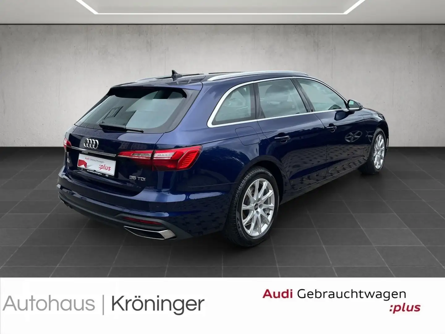 Audi A4 Avant 35 TDI Navi Klima EPH SHZ Blau - 2