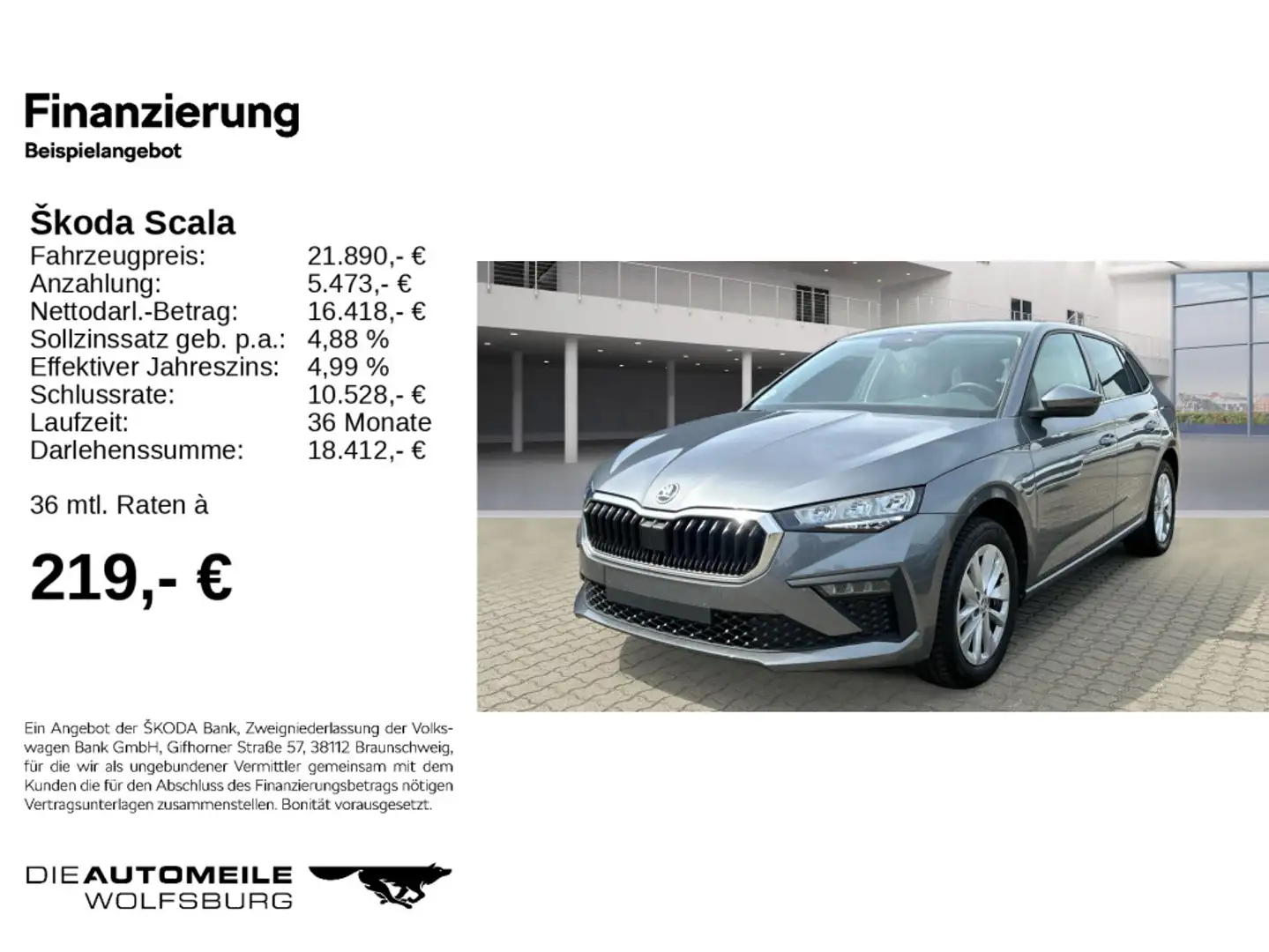 Skoda Scala 1.0 TSI DSG Selection LED/SITZHZ/PDC Gris - 2