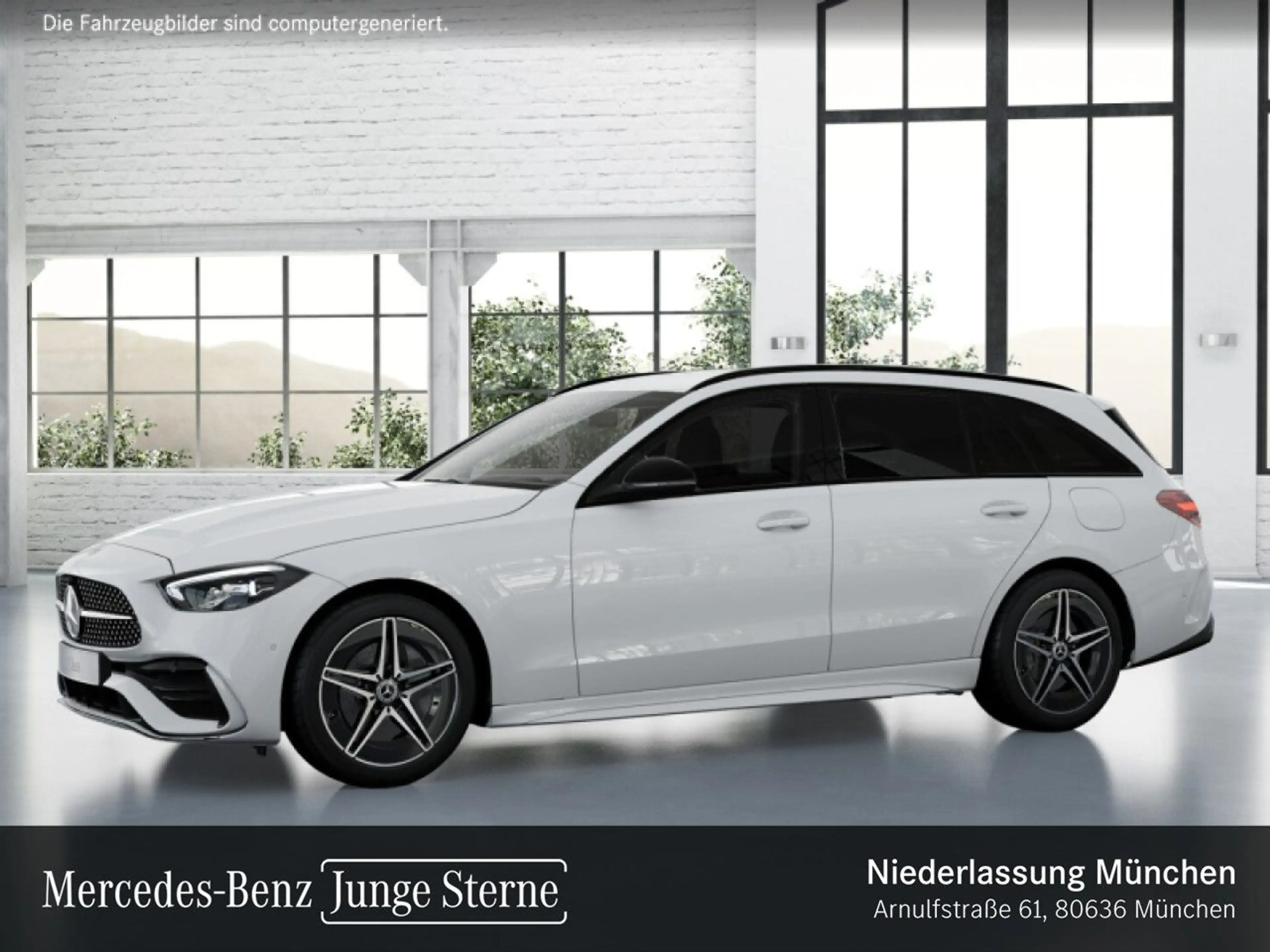 Mercedes-Benz C 300 e T AMG+NIGHT+LED+KAMERA+KEYLESS+9G — photo 3