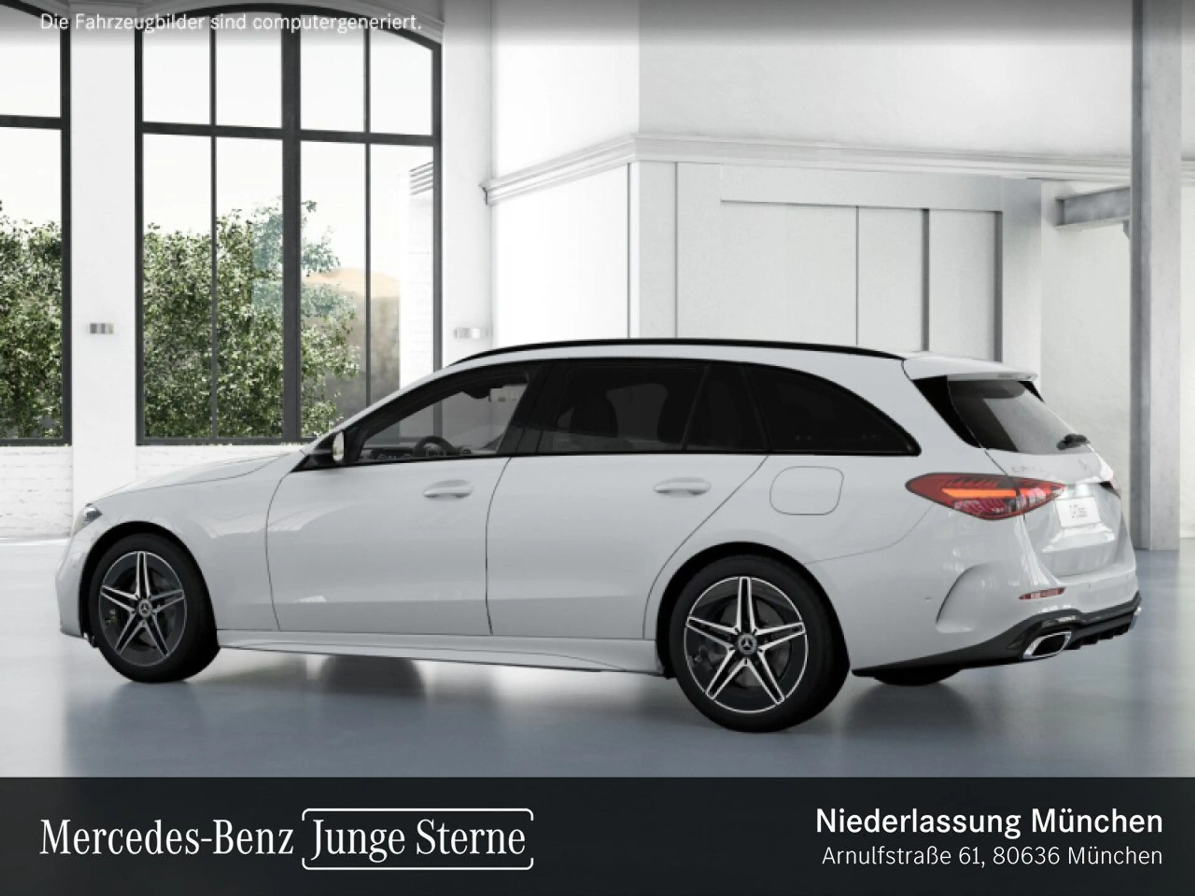 Mercedes-Benz C 300 e T AMG+NIGHT+LED+KAMERA+KEYLESS+9G — photo 15