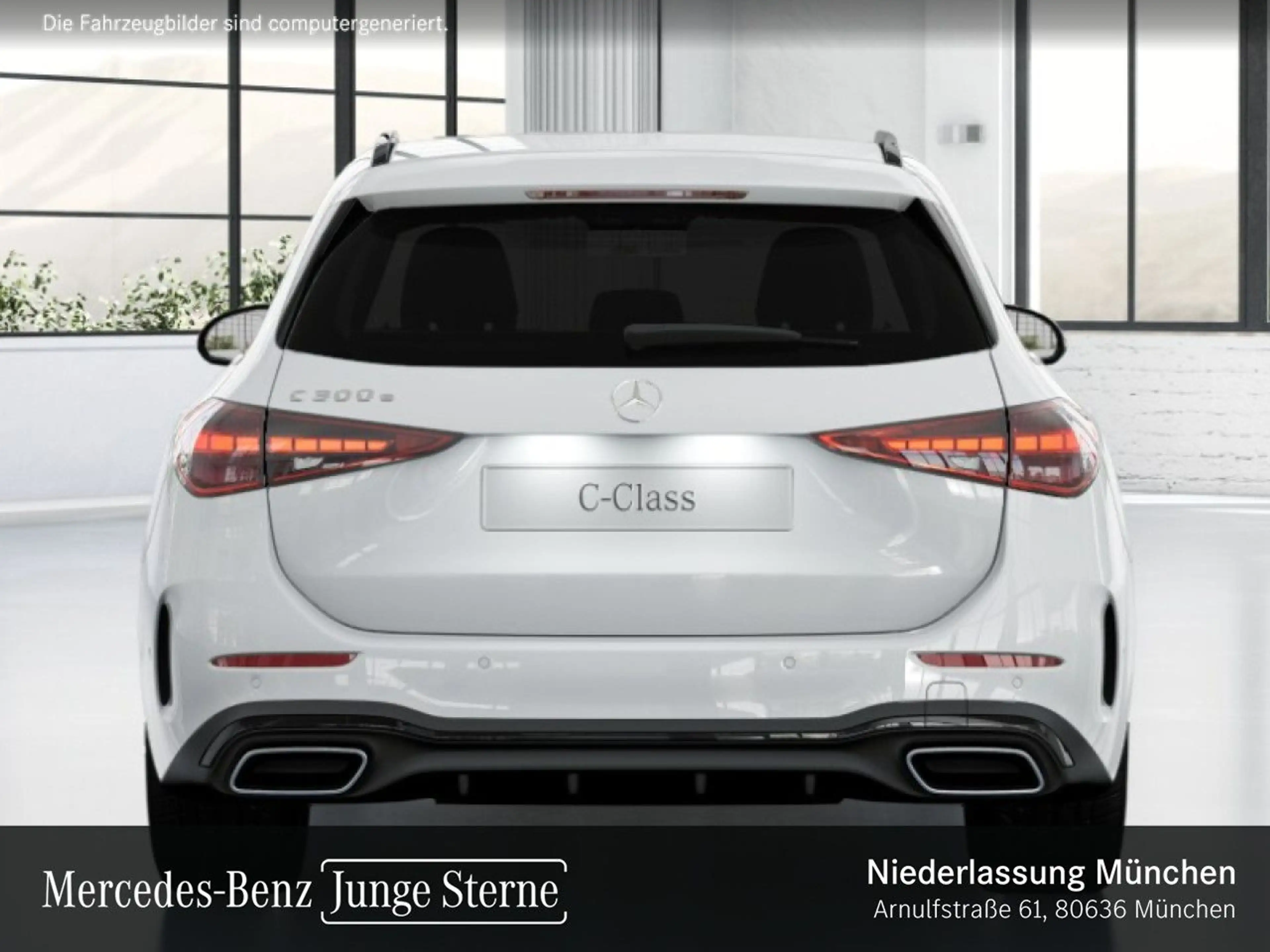 Mercedes-Benz C 300 e T AMG+NIGHT+LED+KAMERA+KEYLESS+9G — photo 9