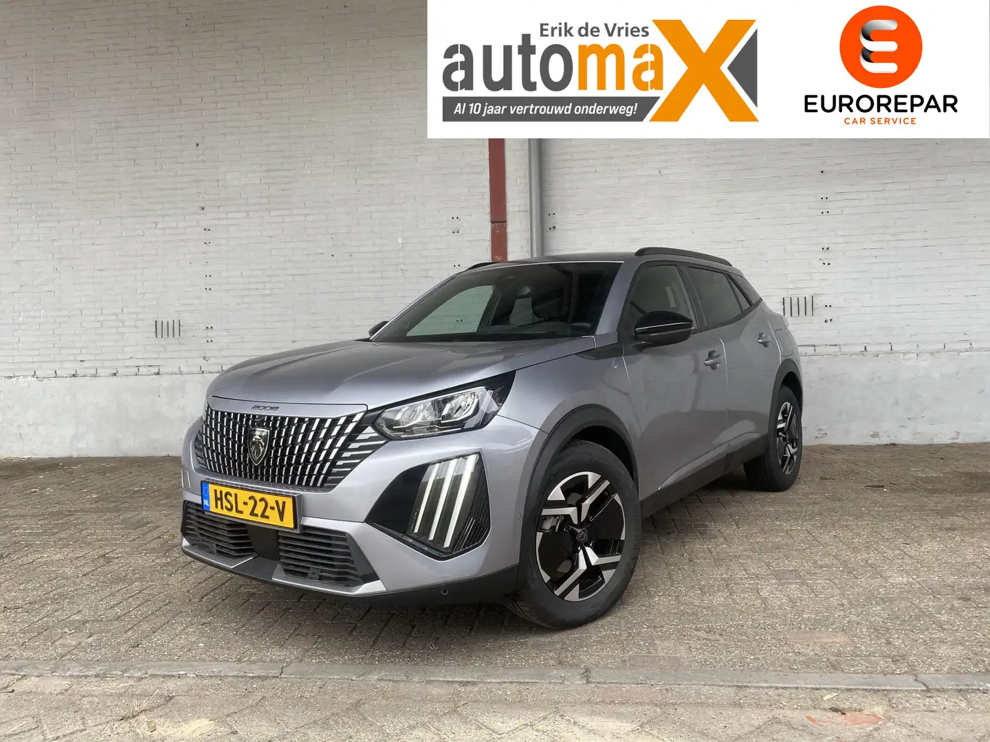Peugeot 2008 1.2 Hybrid 136 Allure |Automaat!|Navigatie!|Keyles Gris - 1