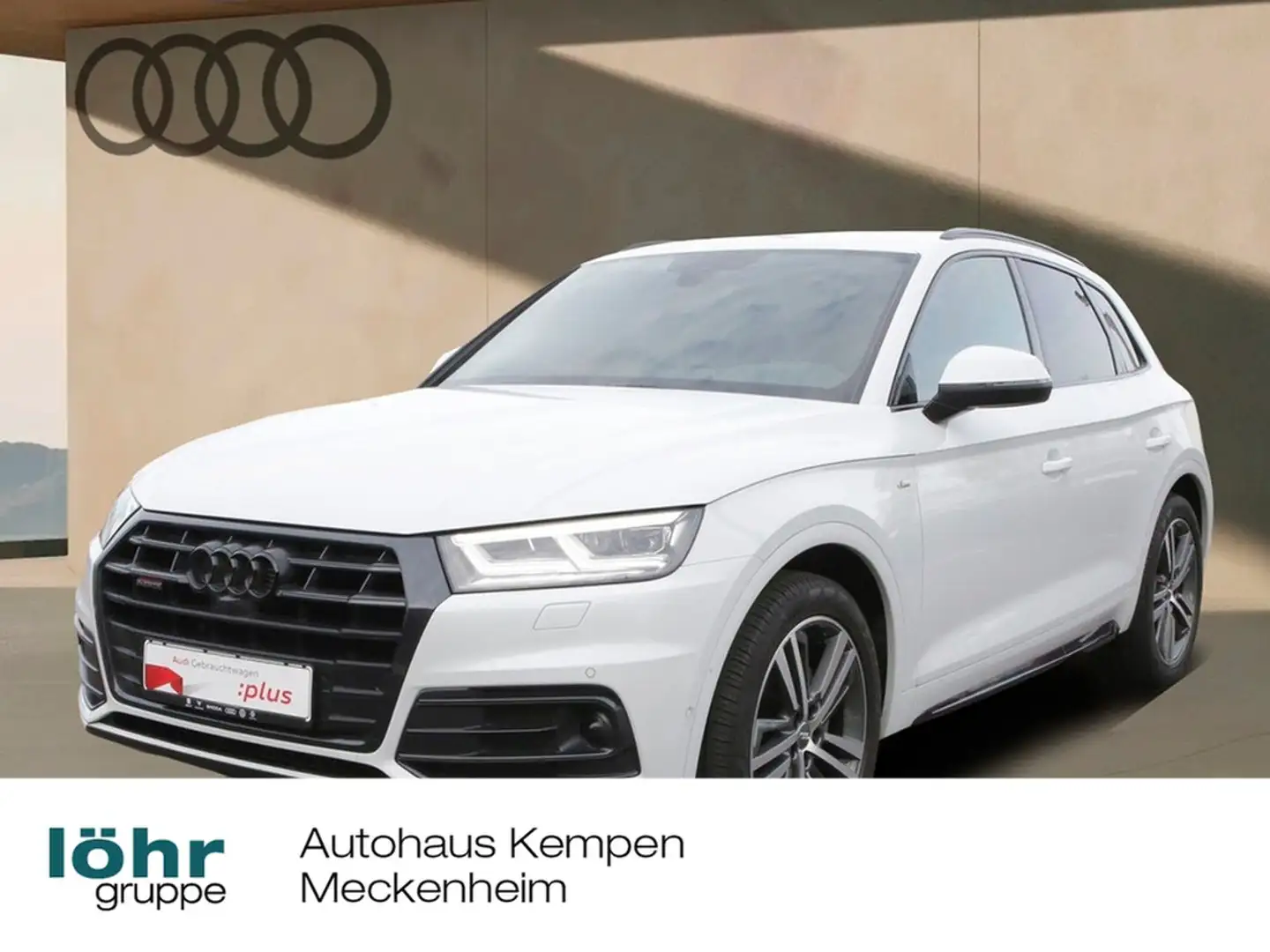 Audi Q5 40 TDI quattro S line Sport 360° AHK Navi+VC AC... Weiß - 1