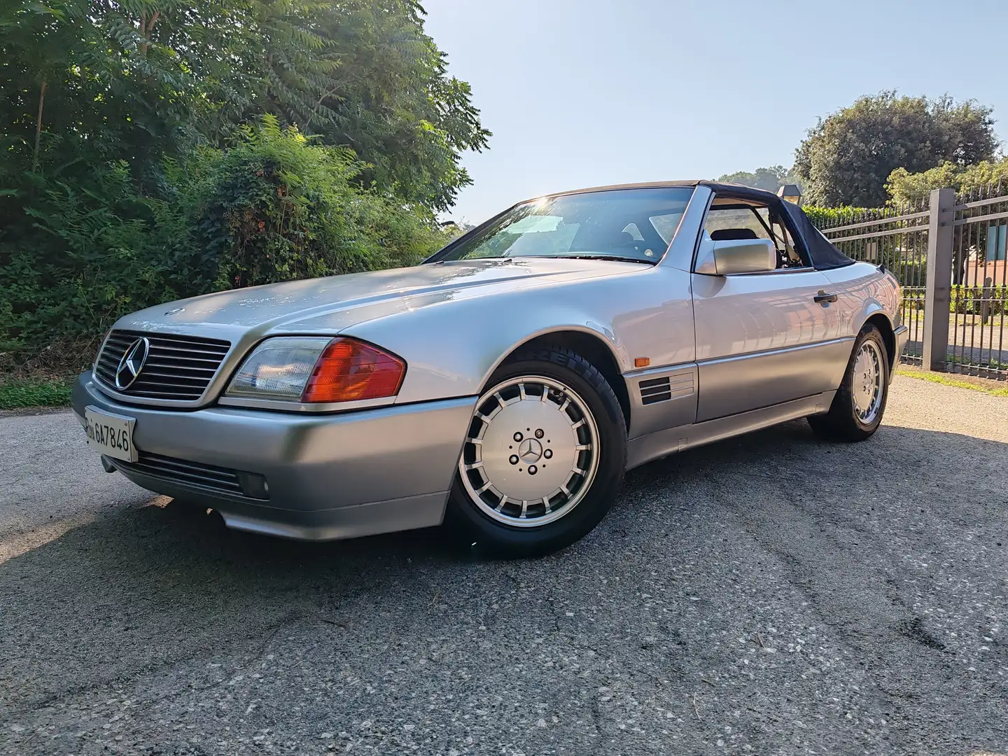 Mercedes-Benz SL 300 Hard top + ASI + Italiana + Book Service Argento - 1