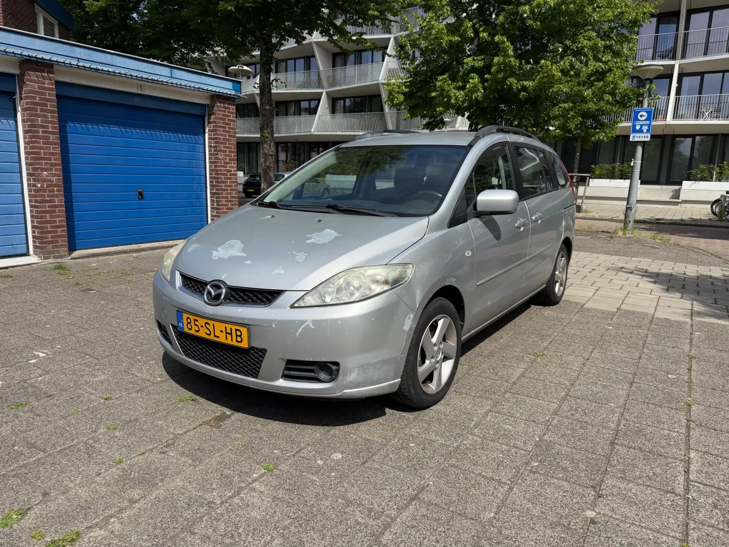 Mazda 5 1.8 Touring 7pers Airco Cruise Trekhaak Grijs - 1