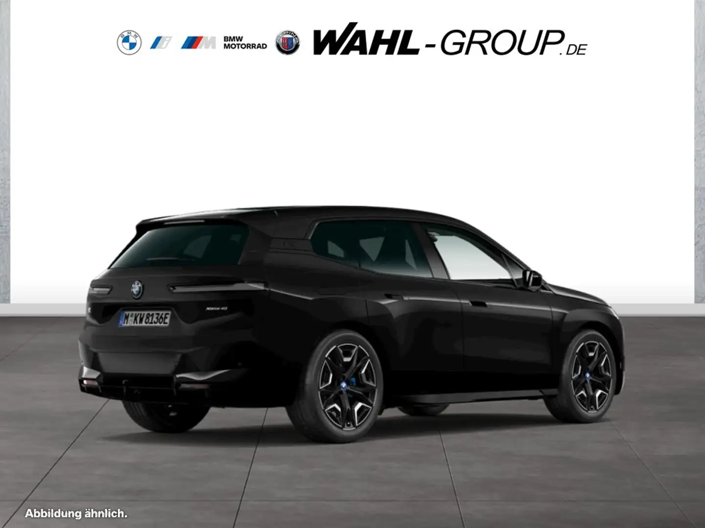 BMW iX xDrive40 SPORTPAKET SKY-LOUNGE AHK LASER SOFT-CLOS Schwarz - 2