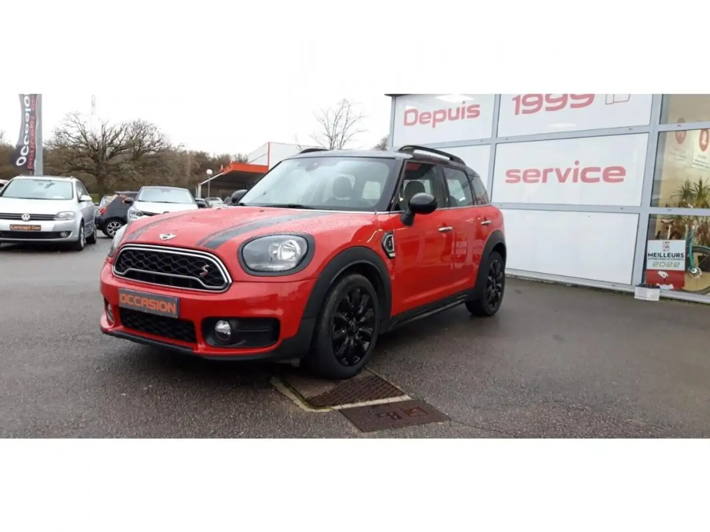 MINI Countryman SD 2.0D 190cv BVA +TOIT PANO Czerwony - 2