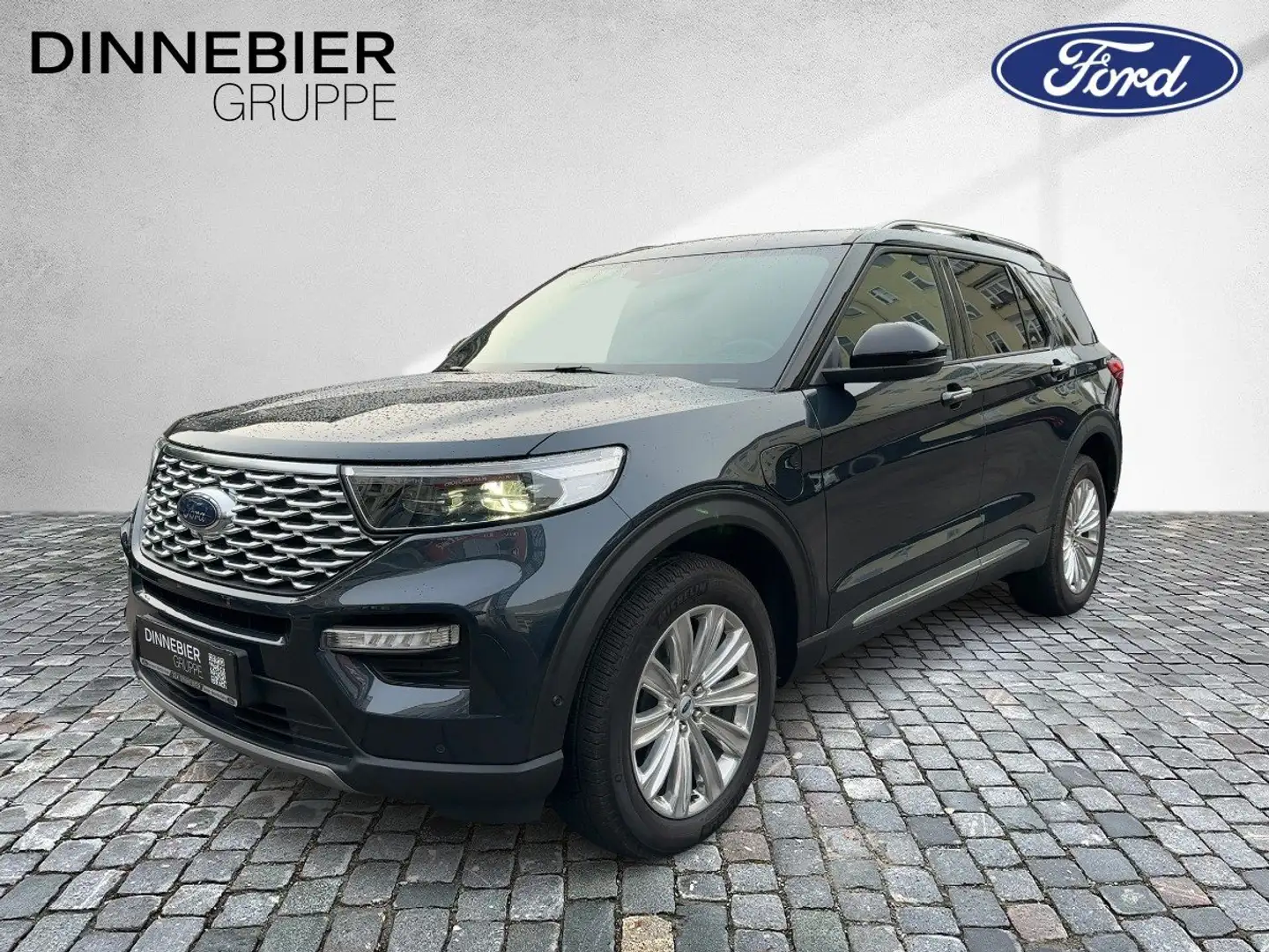Ford Explorer Platinum AWD LED+360°Kamera+AHK+Navi Blau - 2