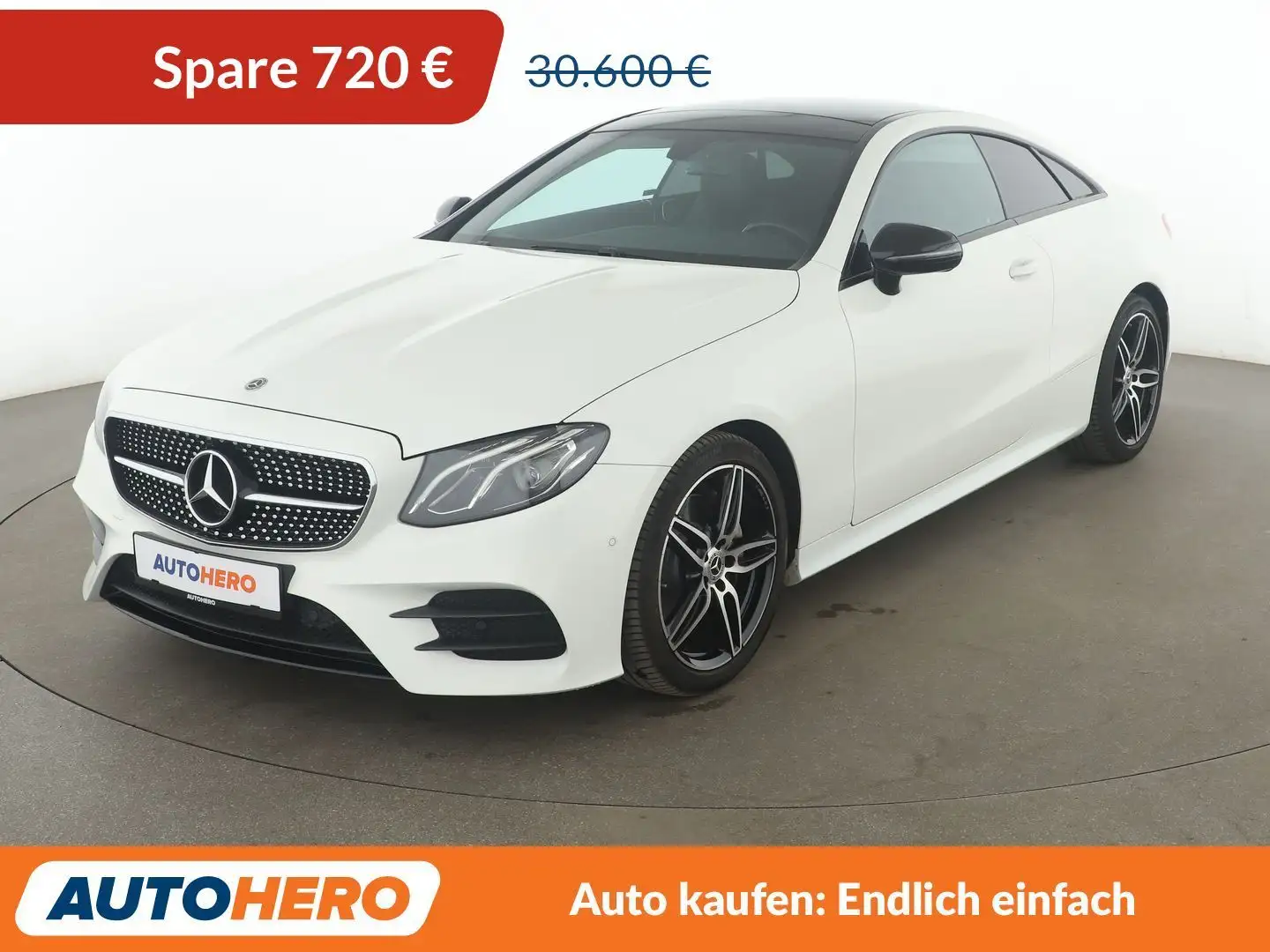 Mercedes-Benz E 200 E 200 AMG Line Aut.*NAVI*TEMPO*LED*CAM*SHZ*PDC* Weiß - 1