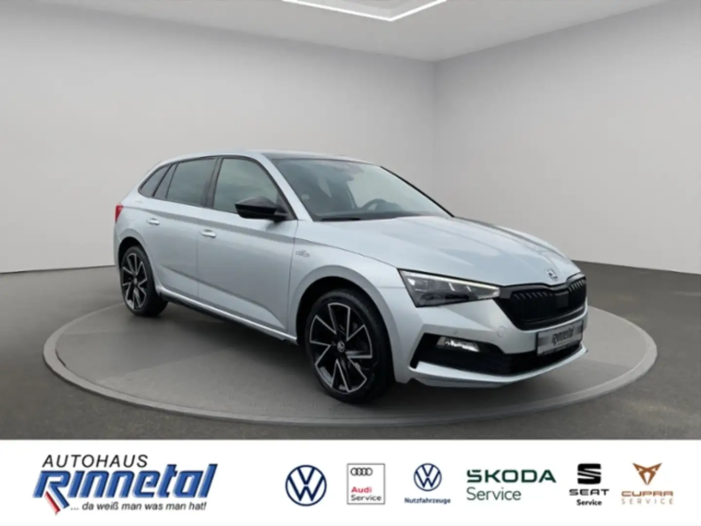 Skoda Scala 1.0 TSI Monte Carlo PANO+AHK+KAMERA+EL HECKKL+NAV Argent - 2