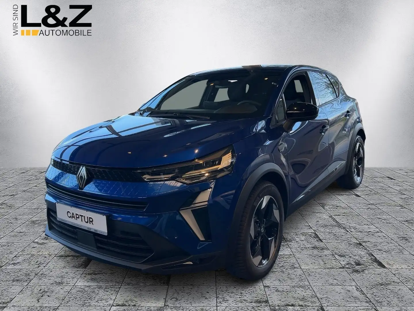 Renault Captur Techno TCe 90 PDC/Klima Blau - 1
