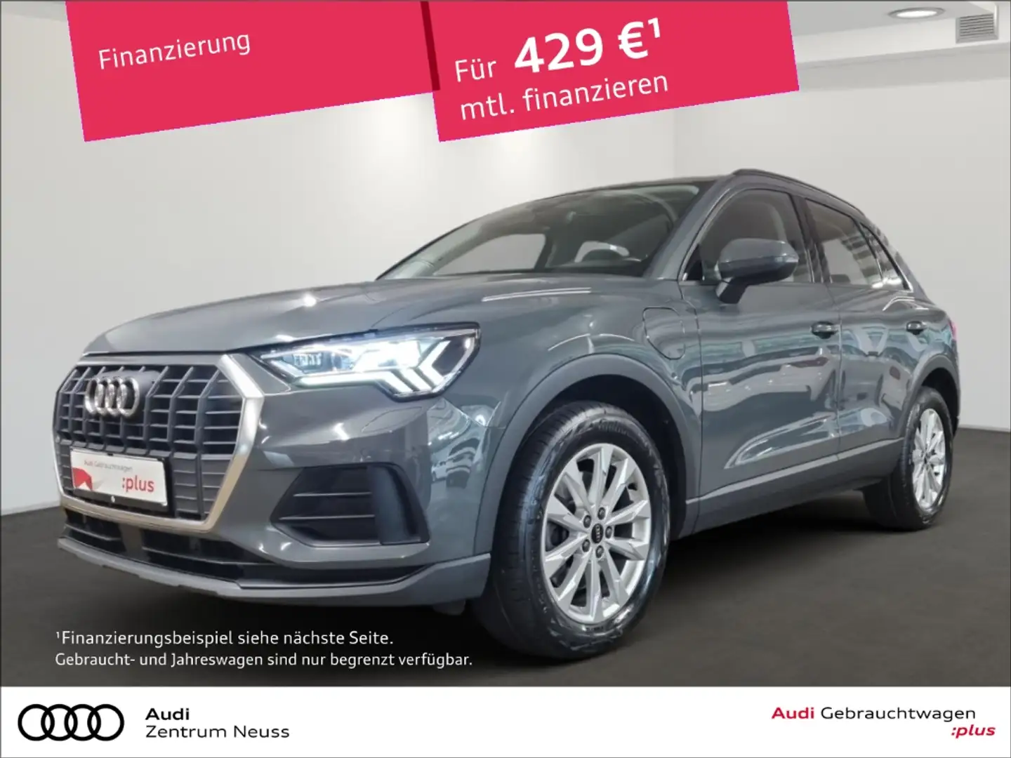 Audi Q3 45 TFSIe ACC MATRIX-LED AHK CARPLAY Grau - 1