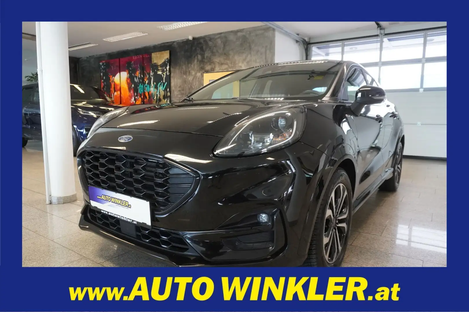 Ford Puma 1.0 EcoBoost ST-Line/Virtual/Navi/LED Schwarz - 1