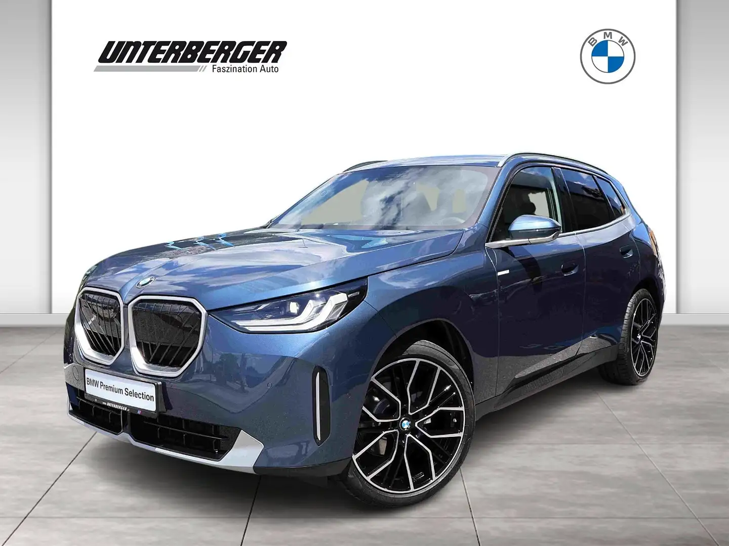 BMW X3 20 xDrive inkl 3,99% Fixzins BMW Select Leasing Blau - 1