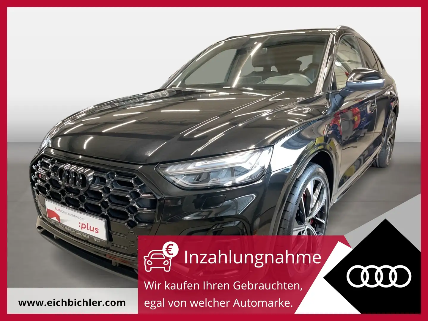 Audi SQ5 Sportback TDI Matrix 4xSHZ ACC AHK AUT HUD Noir - 1