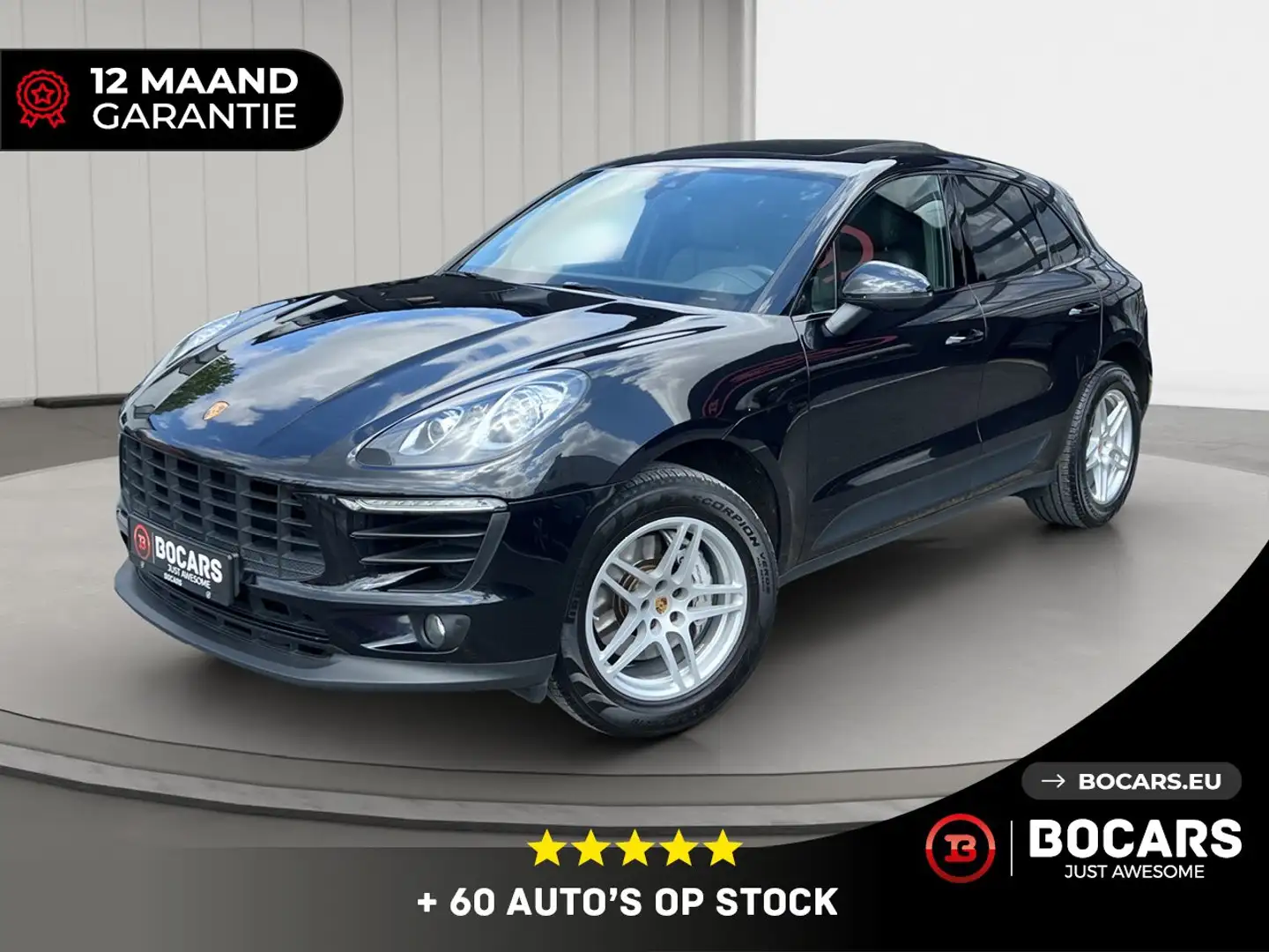 Porsche Macan S 3.0 V6 Bi-Turbo PDK Noir - 1
