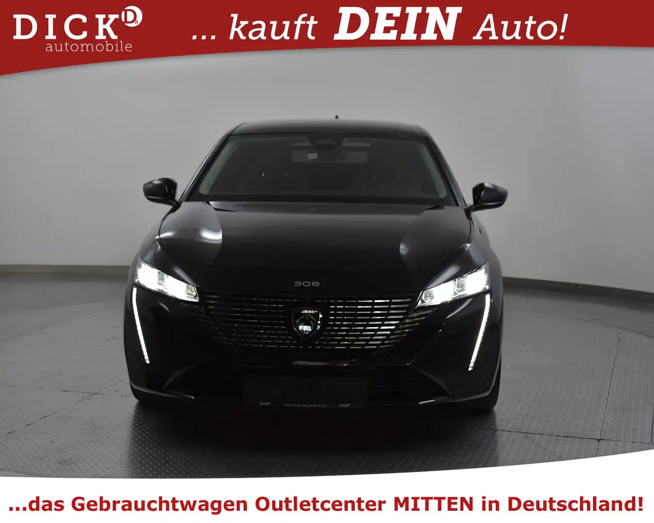 Peugeot 308 SW 1.5d Allure Pack LEDER+NAVI+LED+ACC+360°+ Noir - 2