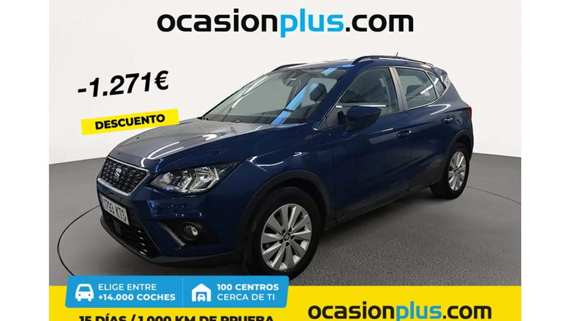 SEAT Arona 1.0 TSI Ecomotive S&S Style 115 Blauw - 1