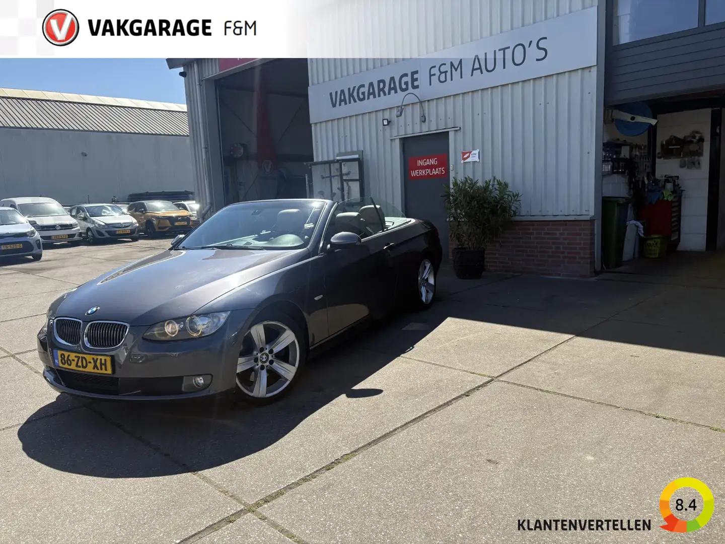 BMW 325 3-serie Cabrio 325i High Executive Grijs - 1