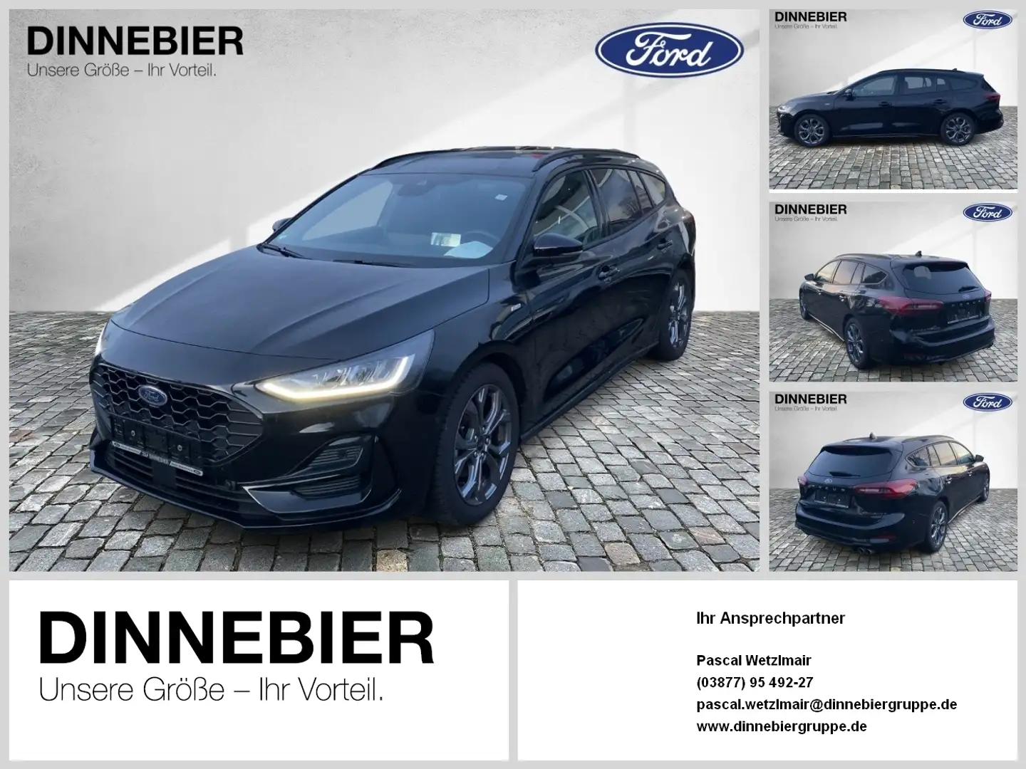 Ford Focus ST-Line X LED+Navi+Kamera+Winterpaket Nero - 1