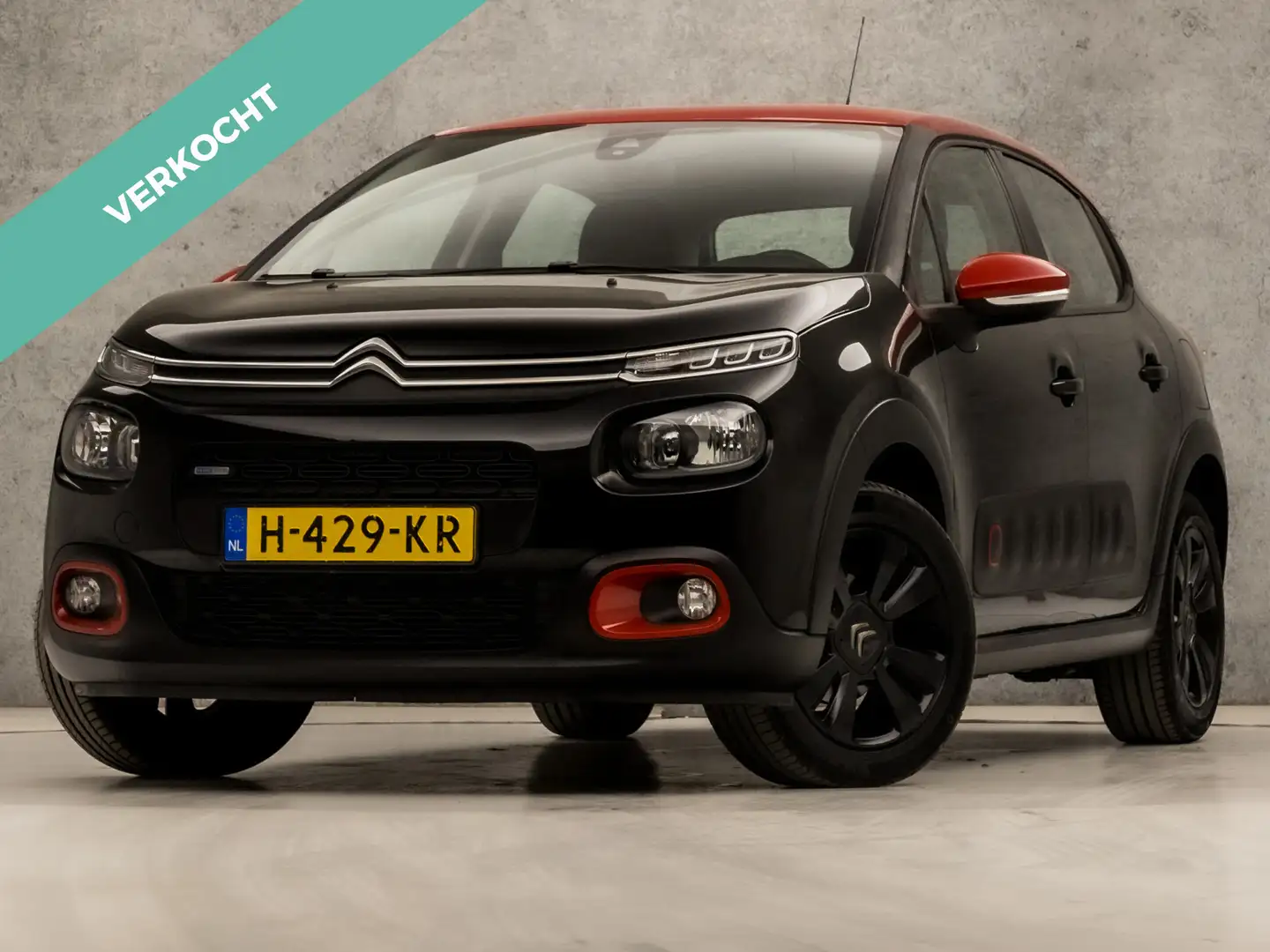 Citroen C3 1.2 PureTech Sport (AIRCO, ELEK RAMEN, CRUISE, BLU Noir - 1