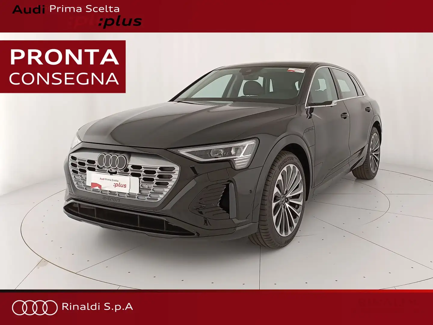 Audi Q8 e-tron 55 s line edition quattro Noir - 1