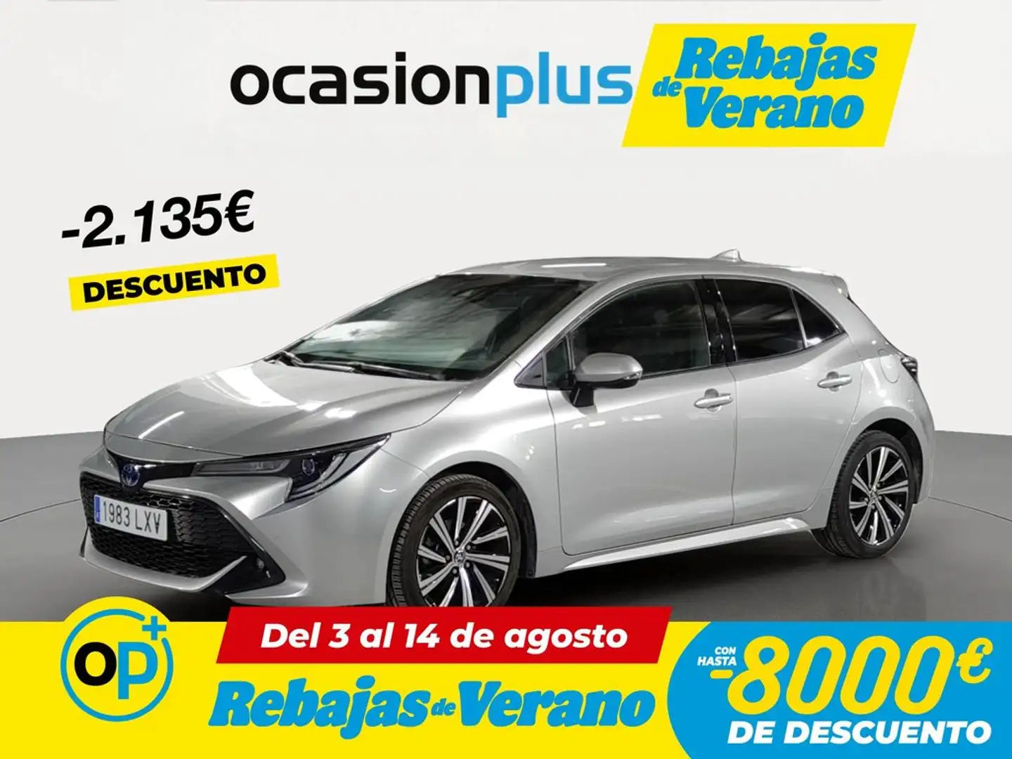 Toyota Corolla 125H Style Gris - 1