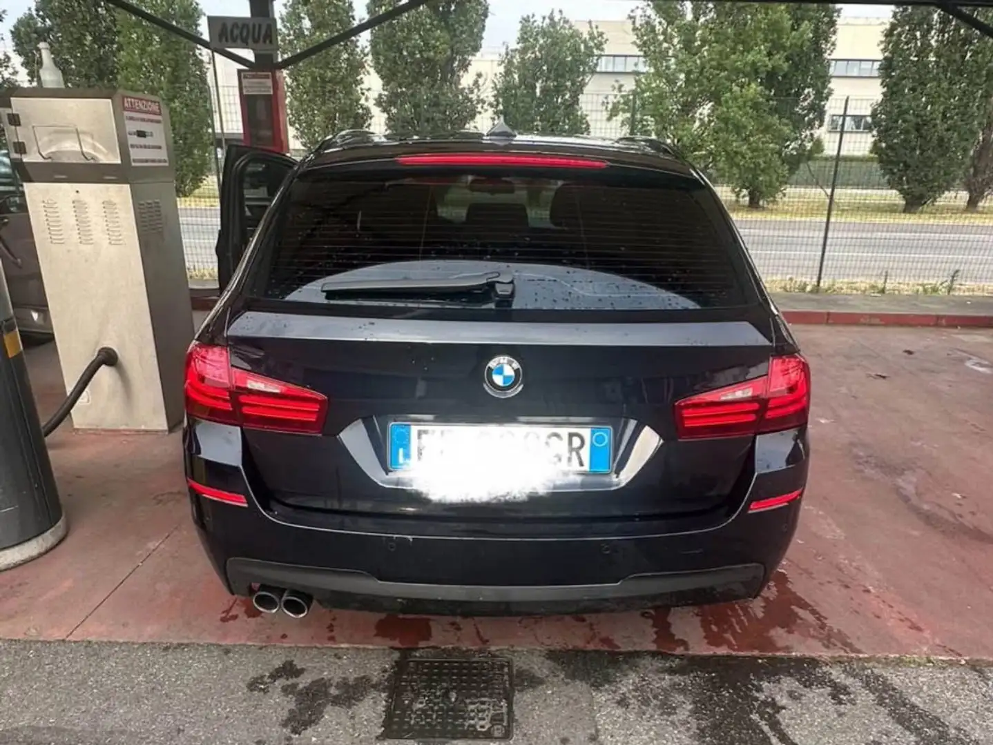 BMW 520 520d Touring xdrive Msport 190cv auto Blu/Azzurro - 2