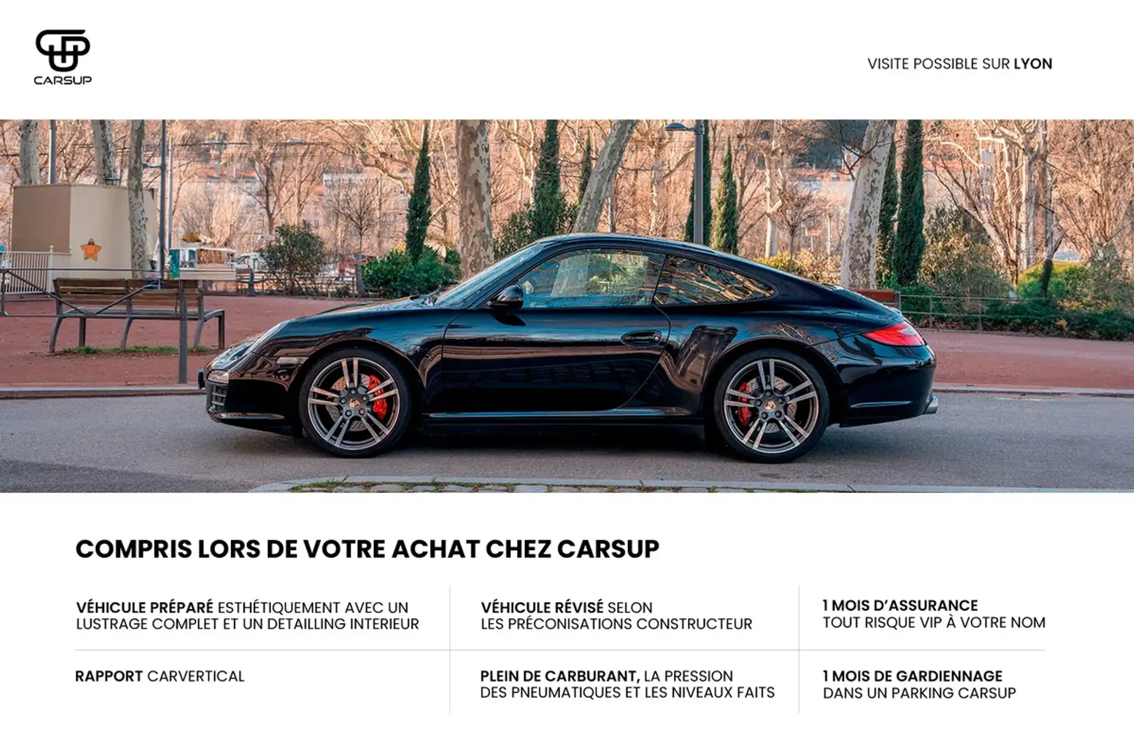 Porsche 911 Carrera 4S type 997.2 385ch PDK Noir - 2