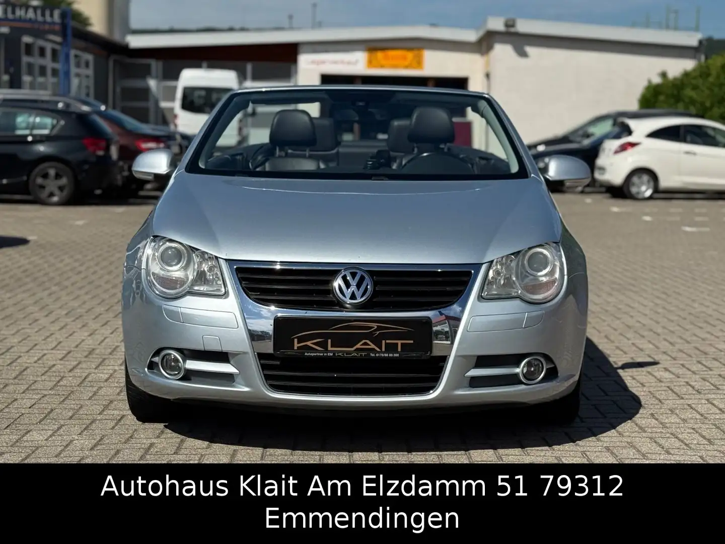 Volkswagen Eos 2.0 Tüv Klima SHZ 17 Zoll Alu Stříbrná - 2