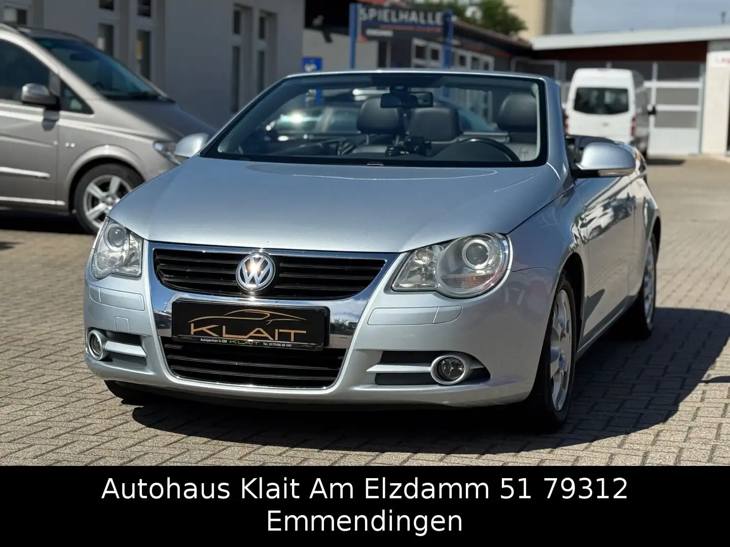 Volkswagen Eos 2.0 Tüv Klima SHZ 17 Zoll Alu Stříbrná - 1