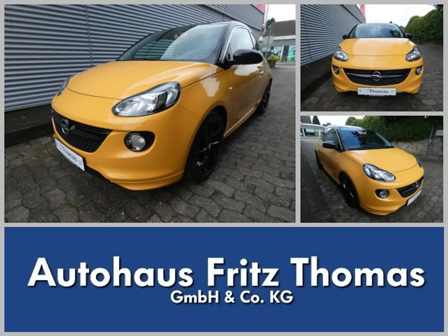 Opel Adam 1.4 Unlimited SHZ PDC LM Klima Einparkhilfe Orange - 1