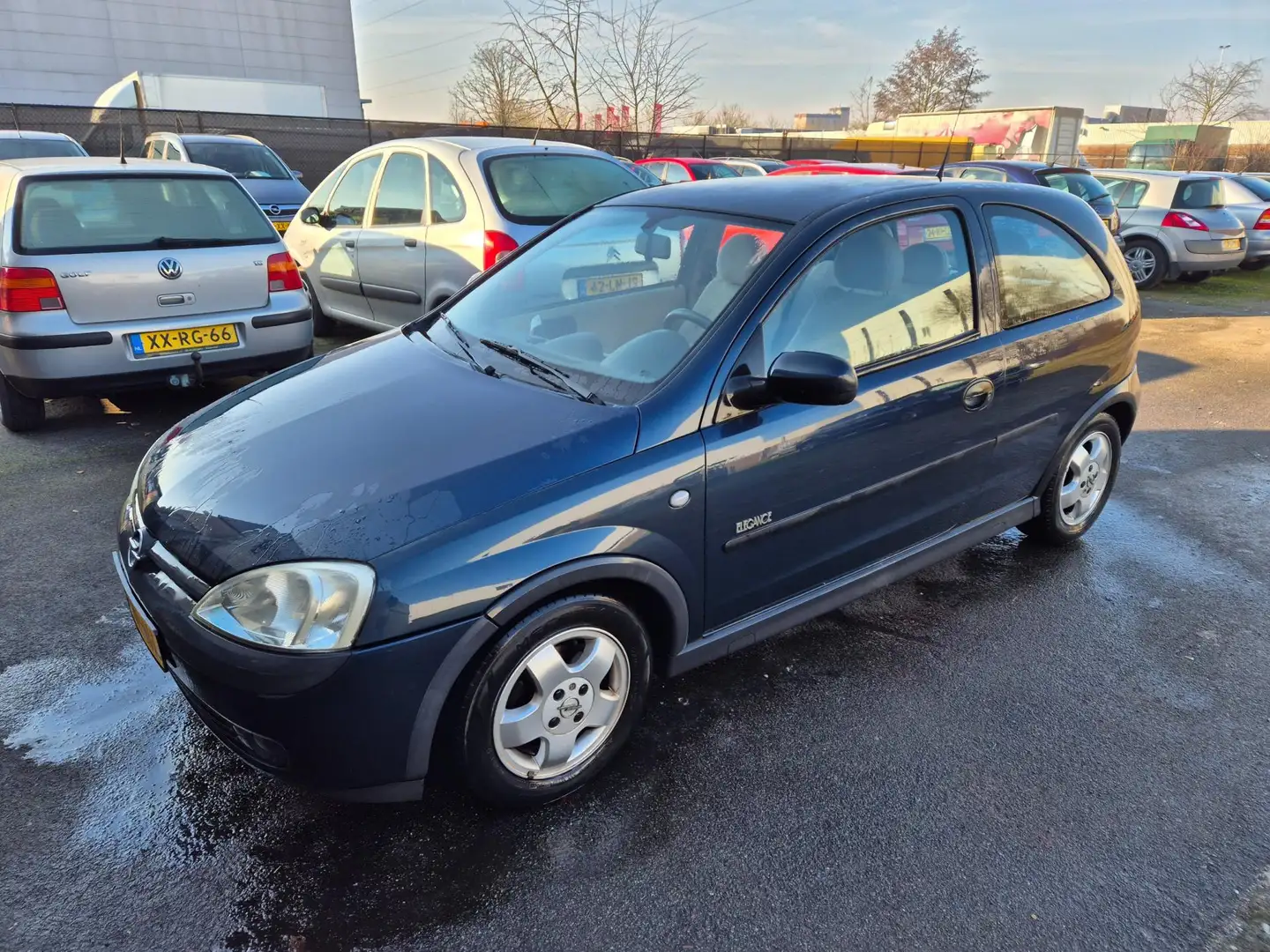 Opel Corsa 1.2-16V Elegance/TREKHAAK Bleu - 2