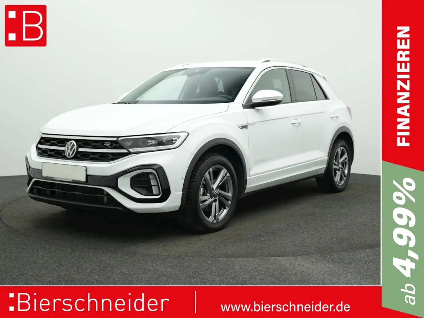 Volkswagen T-Roc 1.5 TSI DSG R-Line NAVI KAMERA IQ.DRIVE Weiß - 1