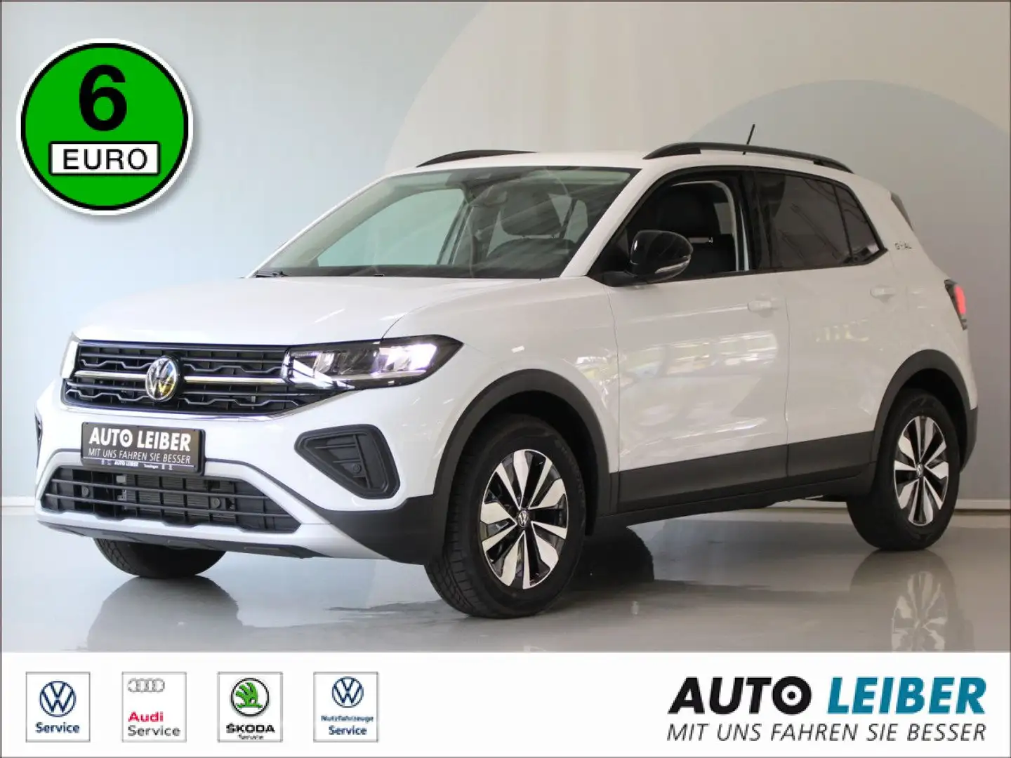 Volkswagen T-Cross 1.5 TSI DSG ACT OPF GOAL LED/ACC/CAM Navi Weiß - 1