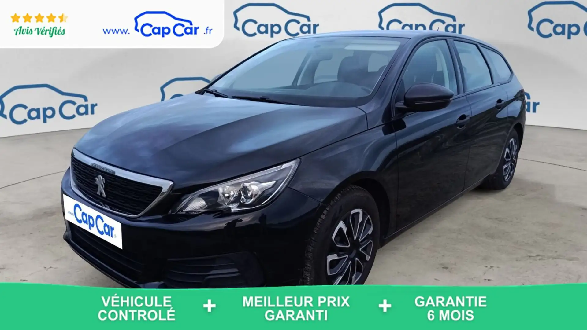 Peugeot 308 1.5 BlueHDI 100 Access Noir - 1